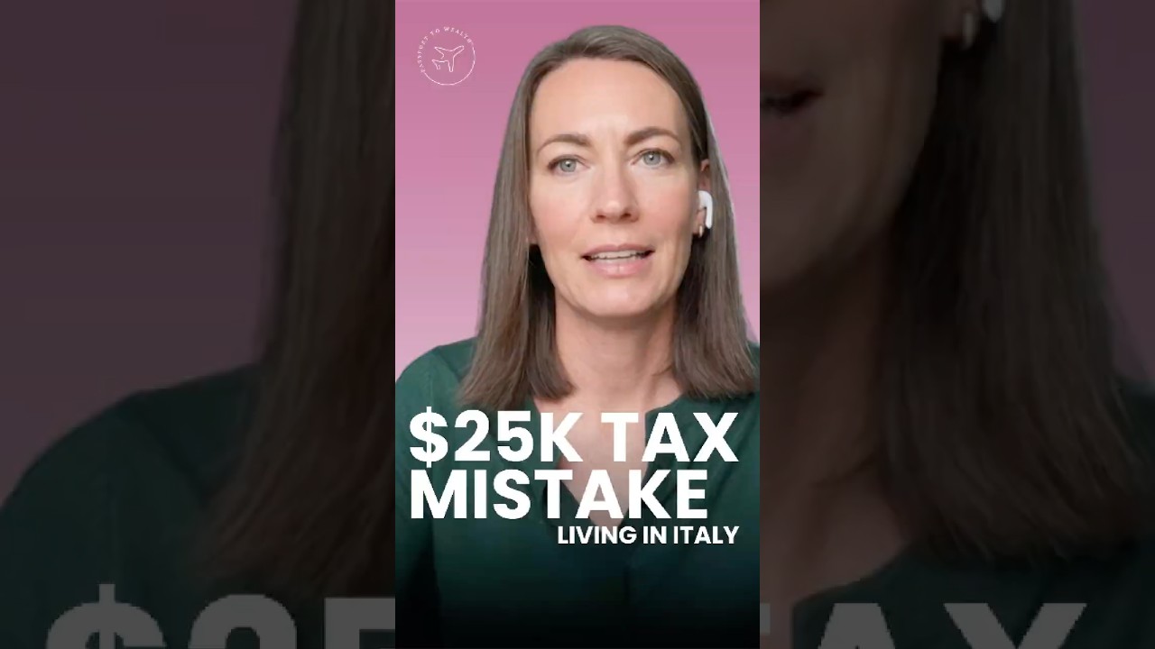 American in Italy paid $25,000 to fix unfiled US taxes. Here's why American in Italy paid $25,000 to fix unfiled US taxes. Here's why