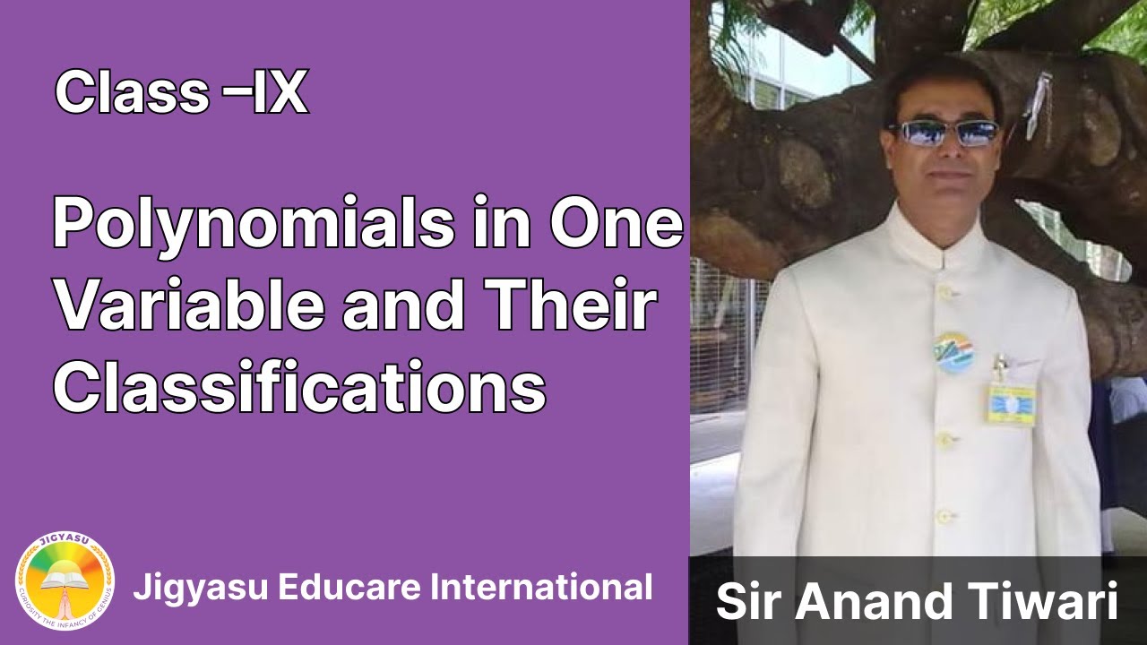 Polynomials In One Variable And Their Classifications YouTube Polynomials In One Variable And Their Classifications YouTube