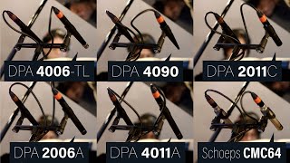 DPA 4006TL, 2006A, 4090, 4011A, 2011C & Schoeps CMC64 on Yamaha Grand Piano | Microphone Comparison