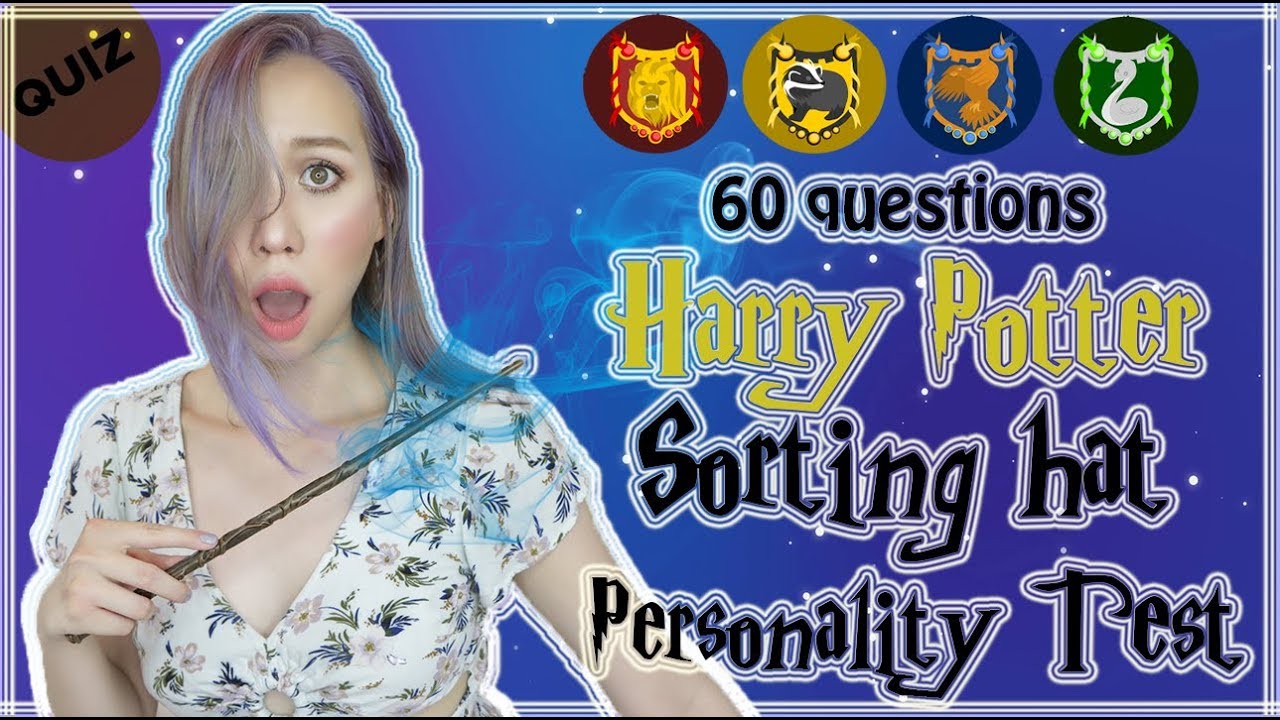 HARRY POTTER SORTING PERSONALITY TEST 📜 quiz me YouTube