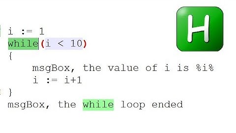 autohotkey while loop