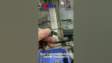 lock manufacturing process,lock part making,lock catch making lock part manufacturing machine