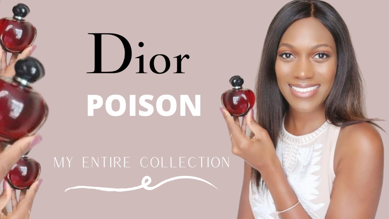 DIOR POISON PERFUME RANGE REVIEW