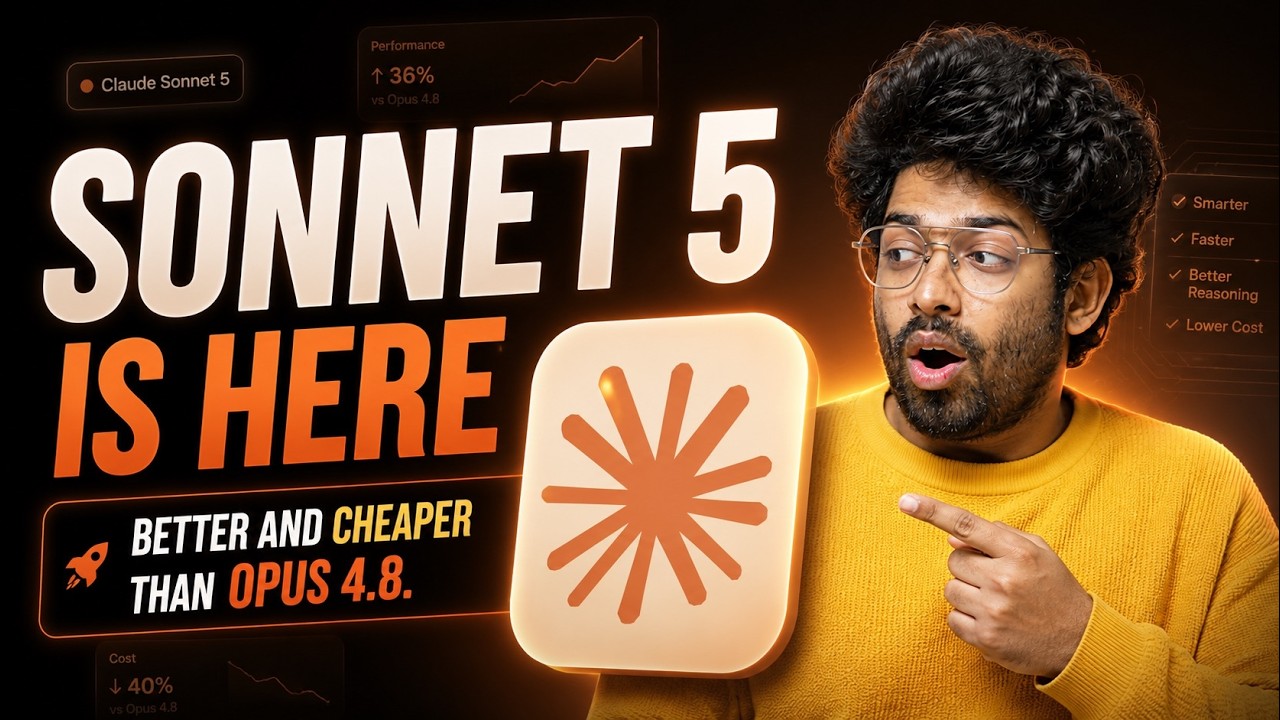 Claude Sonnet 5 Is Here! Cheaper & Better Than Opus 4.8?