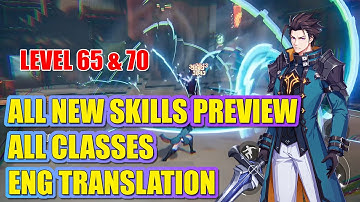All Level 65 & 70 New Skills Preview in Crystal of Atlan – Global Players, Are You Ready for This?