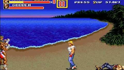 Streets Of Rage 2 - Mania Mode Gameplay (Solo): Stage 6 (Part 1 of 2)