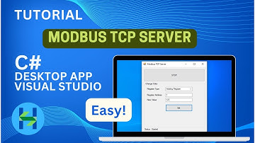 Tutorial: Modbus TCP Server - C# Desktop App