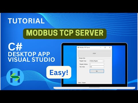 Tutorial: Modbus TCP Server - C# Desktop App