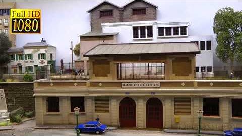 The Circular Railway of Paris - La Petite Ceinture - Model Railroad Diorama by François Joyau