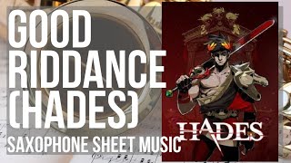 Alto Sax Sheet Music: How to play Good Riddance (Hades) by Darren Korb and Ashley Barrett