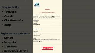 Day 2 DevOps Interview Question | What is Infrastructure as Code (IaC)? 🚀