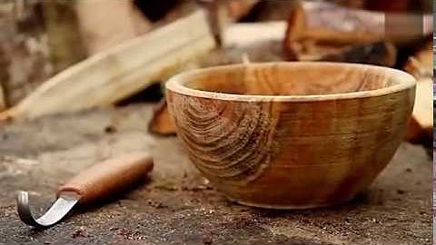 Cách để làm cái Chén " Bát" ăn bằng gỗ 100%