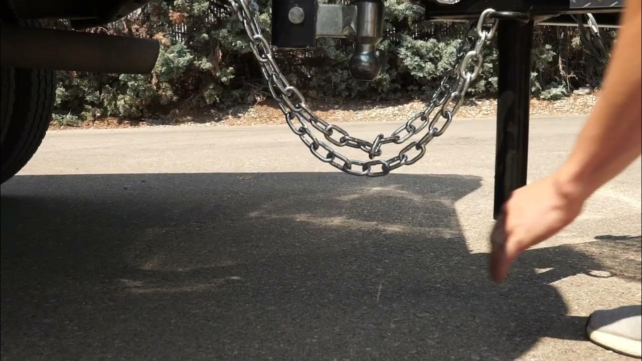 How To Attach Safety Chains TrailersPlus YouTube