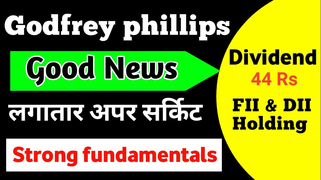 Godfrey phillips share latest news - YouTube