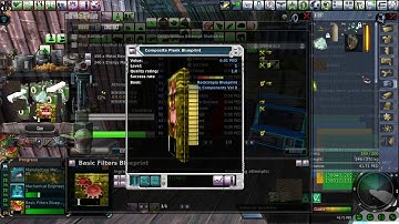 Clicking Basic Filters- Looted Three Blueprints :D Entropia Universe Crafting On Next Island!