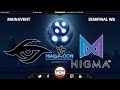 SECRET vs NIGMA - 3 - WePlay MAD MOON - Viciuslab