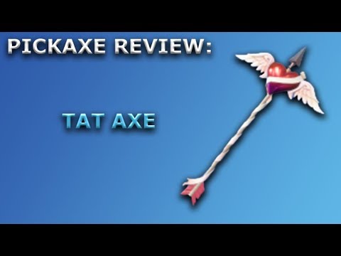tat axe pickaxe review sound showcase fortnite battle royale - fortnite tat axe