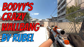 CS:GO - Rubel does the G2 bodyy Wallbang on Cache (NOW FIXED) (NOT POSSIBLE)  [HD]
