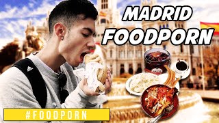 MADRID FOODPORN TOUR - Mangio il cibo Migliore & Tradizionale di Madrid | FOODPORN