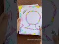 Pastel Abstract Sheets for Projects #schoolproject