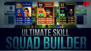 INSANE SKILL SQUAD BUILDER! w/SMOTM Neymar (Barca) and TOTY Ronaldo | FIFA 13 Ultimate Team screenshot 4