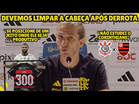 FILIPE LUÍS NA COLETIVA PÓS-DERROTA PARA O FLUMINENSE: FOCO TOTAL NA COPA DO BRASIL!