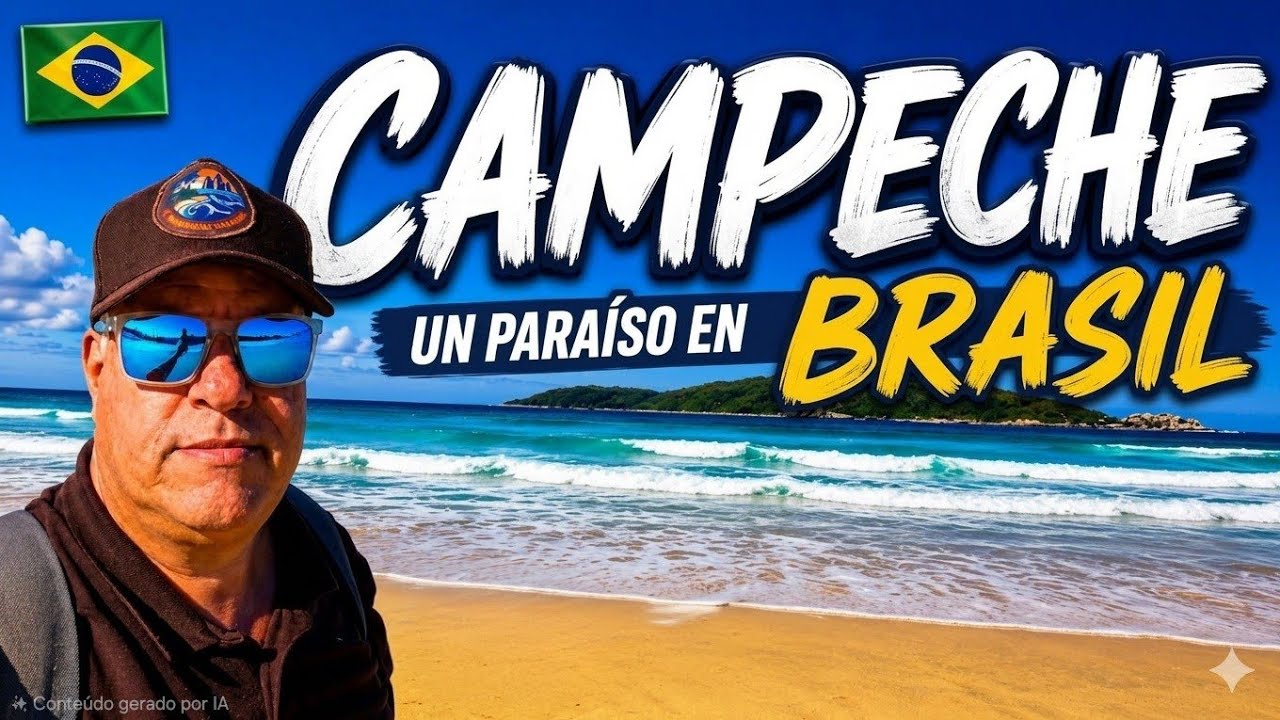 Campeche el paraíso de Brasil 🇧🇷🇧🇷