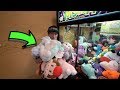 WINNING EVERYTHING FROM THE CLAW MACHINE!!!