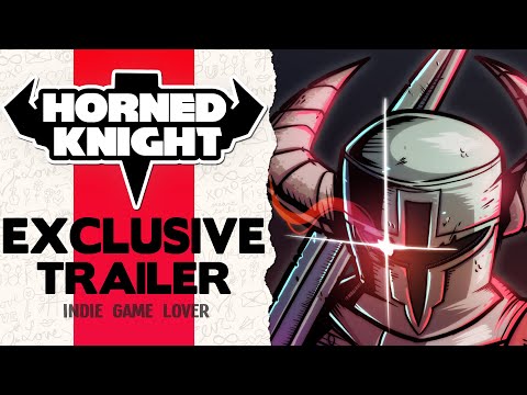 Horned Knight ♥ Exclusive New Game Trailer Reveal - New Upcoming Indie Games