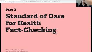 Fact checking health information with Digital Health Lab Director, Nat Gyenes