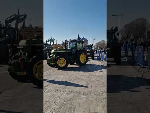 Διαμαρτυρία αγροτών στο κέντρο της Θεσσαλονίκης