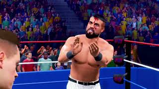 WWE 2K22 Fantasy Wrestling Eddie Guerrero vs Andrade El (2/2)