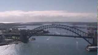 Aerial, Sydney Harbour Bridge and Opera House - Ultra HD TV