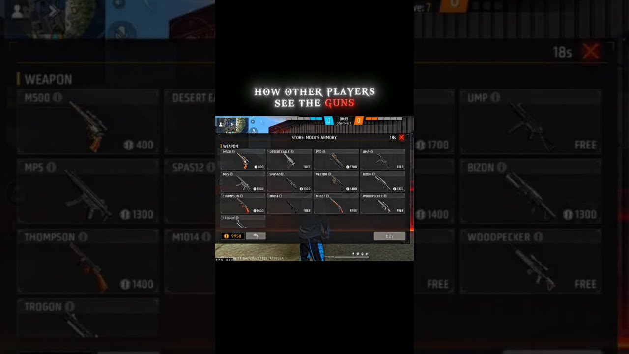 HOW TO I SEE THE GUNS Trendingshorts Viralshorts Youtubetrendingshorts Funny Turnipclub Gaming