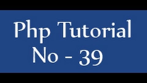 Php tutorials for beginners - 39 - redirect page in php