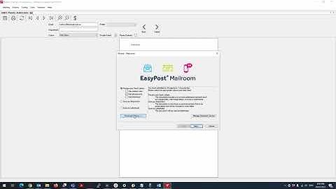 EasyPost Mailroom - sending letters with label sheets
