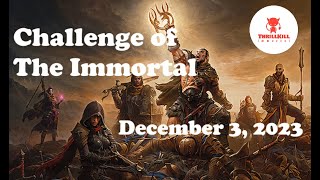 Challenge of the Immortal December 3, 2023 - Diablo Immortal