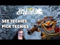 SEE TECHIES, PICK TECHIES - Waga plays Dota Auto Chess