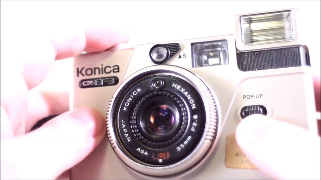 Konica C35 EF3 (Operating) - YouTube