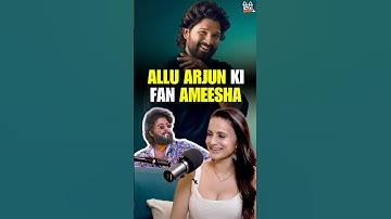 Ameesha’s reaction to Allu Arjun’s movie Pushpa #bollywood #podcast #ameeshapatel #alluarjun #shorts