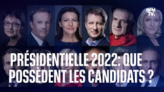 De 9,7 millions à 122 000 euros: que possèdent les candidats à la présidentielle ?