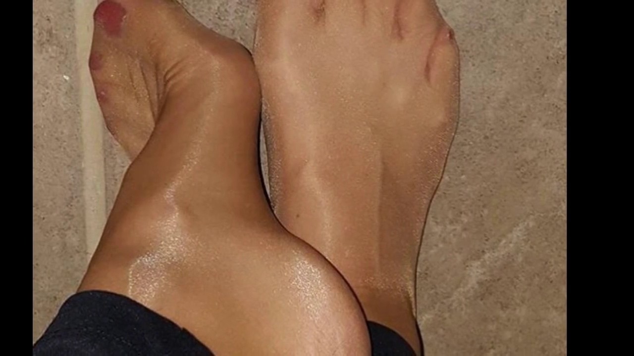 nylon fetish Youtube foot