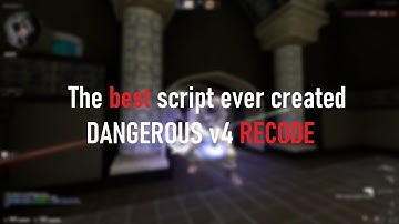 DANGEROUS V4 RECODE - New era of paid scripts experience (gamesense/skeet v4 update)