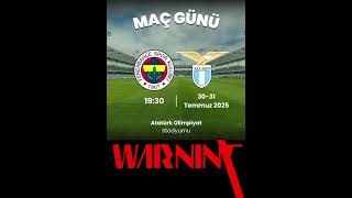 Di̇kkat Fenerbahçe Lazio Hazırlık Maç Tarihi Belli Oldu