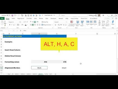 Repeat Actions with F4