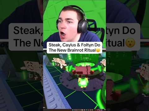 Steak Caylus Foltyn React To New Ritual Roblox Shorts