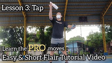 Flair-Tactics! Lesson 3: Tap (Easy & Short Flairtending Tutorial Video)