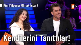 Su Burcu Yazgı ve Onur Seyit Yaran, kendilerini tanıtıyor! - Kim Milyoner Olmak İster? 1000. Bölüm