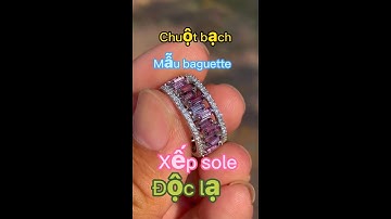 Chuột bạch mẫu Baguette xếp sole độc lạ | Lộc Tạp Hóa