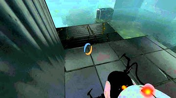 Portal 2 - sp_a2_trust_fling - Route (Button Save Glitch)
